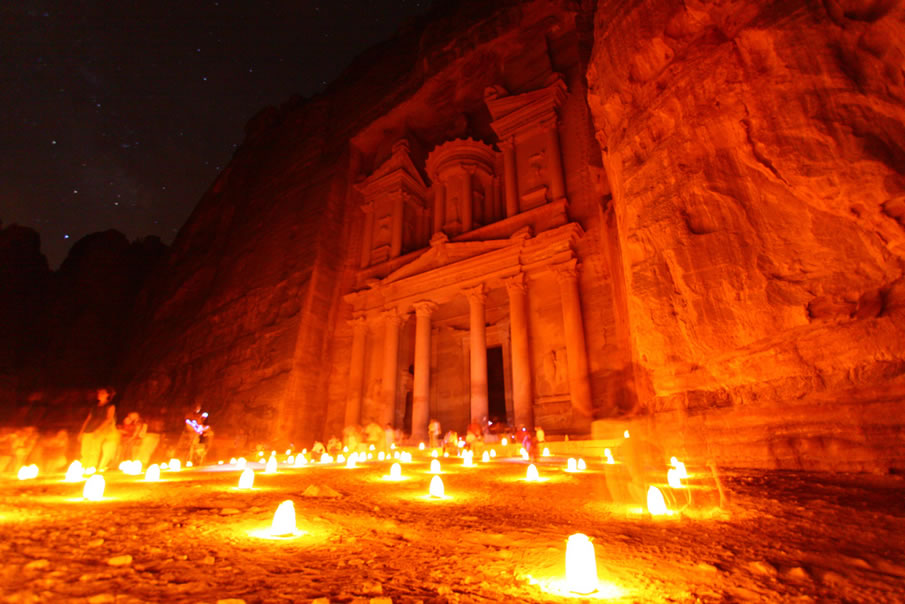 Jordania de noche, Reino abateo