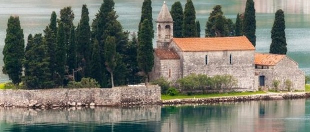 isla de san jorge en Montenegro